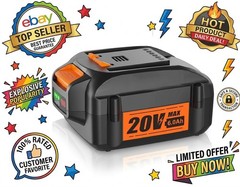 【Upgrade】 6.0Ah 20V Battery for 20V Battery Compatible 20V