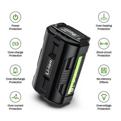 1/4PCS For Ryobi 40V 6Ah 8.0Ah Battery High Capacity Lithium ion OP4050 OP40602