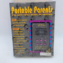 Portable Parents MOM Hand Held 6 Sayings Phrases Complaining 1992 NEW in BOX