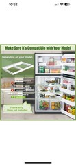 Crisper Drawer Cover Frame Compatible with Frigidaire Refrigerator 240364787