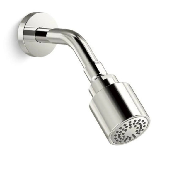 KALLISTA P24482-00-AD One Showerhead w Arm & Flange – Nickel Silver