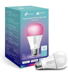 Kasa Smart Light Bulb – LED Multicolor Smart Wi-Fi Alexa Google 1000 Lumens A19