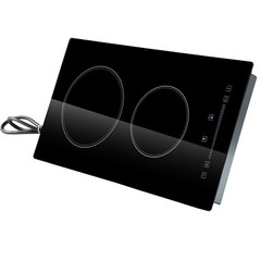 VEVOR 12″ Built-in Electric Cooktop Radiant Ceramic Cooktop 2 Burners 110V