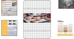 Stainless Steel Cooling Rack – Fits Quarter Sheet Pans Effortlessly