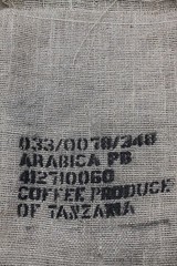 TANZANIA KILIMANJARO COFFEE BEANS PEABERRY MEDIUM ROASTED 5 POUNDS