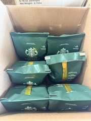 6 Bags Of Starbucks Veranda Ground 18 oz. FRESH DATES EXP. 7/15/26