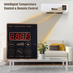 2-in-1 Electric Heater And Fan Combo Space Heater Hot Air Fan for Indoor Room