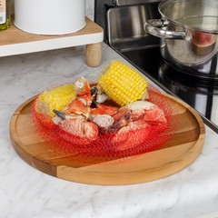 Seafood Boiling Bags 120pk, Clam Bake / Shellfish Cooking Mesh Plastic Bags