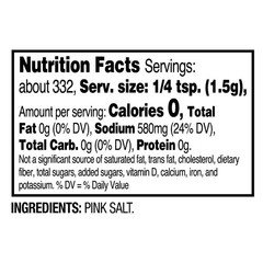 Great Value Fine Himalayan Pink Salt – 17.6 oz