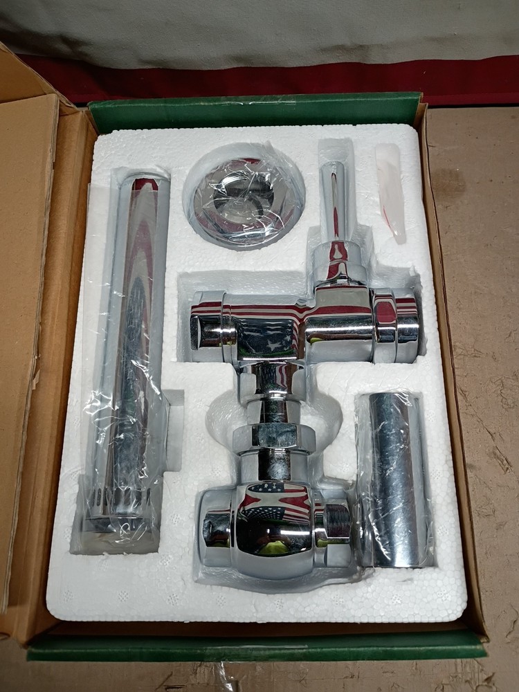 American Standard 6047.121.002 Manual Flush Valve Chrome 11.5″ 1.28 GPF Toilet