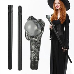 1Pc Halloween Costumes Walking Stick Cane Plastic Stage Prop Costume Accessory