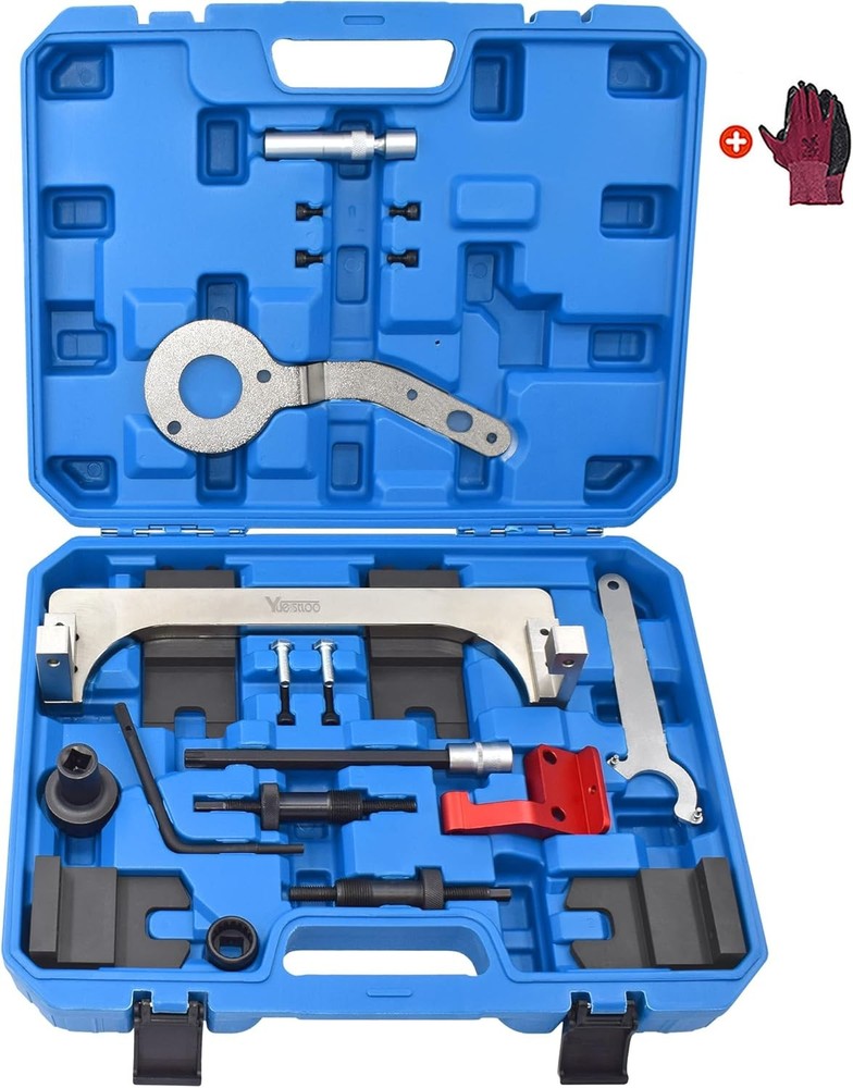 Camshaft Locking Tool Kit, Compatible with BMW B36 B37 B38 B46 B47 B48 21PCS
