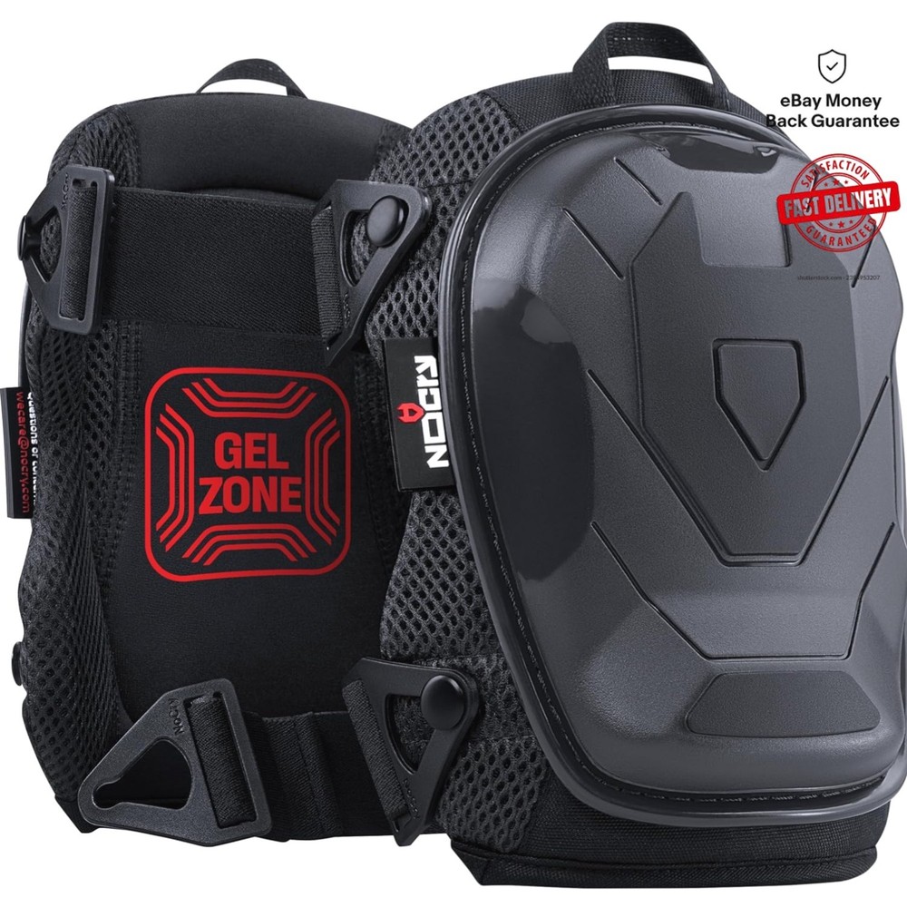 Professional Gel and Foam Knee Pads with Ankle Support for Pro Contractors