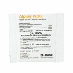 5 Pouches x 10 Gram Packet Alpine WSG Water Soluble Insecticide Kill Ant Roach