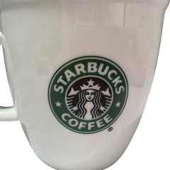 Starbucks Coffee Classic White Logo Mug 16 oz (2007) Large Ceramic Coffee Cup