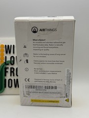 Airthings Corentium Home Radon Detector 223 Portable Lightweight US pCi/L AAA