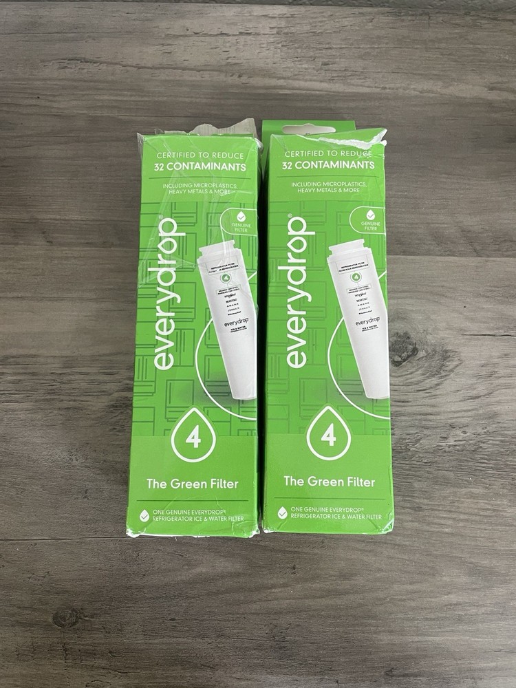 2 Pack NEW EveryDrop EDR4²RXD1 Filter 4 9084 Refrigerator Filter