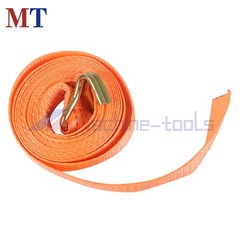 10 Pack 1.5 In x 15 Ft Ratchet Straps With J Hook 4000-lbs Heavy Duty Tie Downs