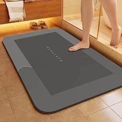 SUPER Water Absorbent Bath Mat Non-Slip Quick Dry Bathroom Shower Rug 24″/32″.