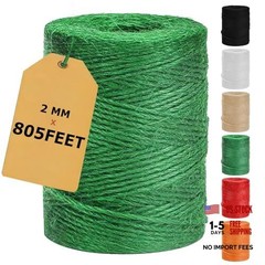 805ft Garden Twine for Gardening Climbing 2mm (1/12 In)×805ft (246m) Christmas
