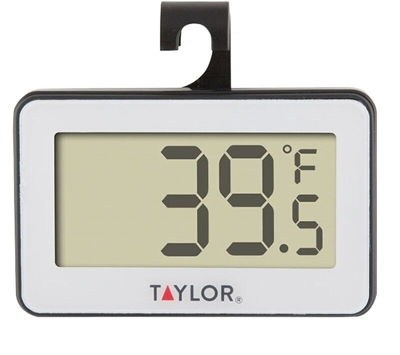 Taylor Digital Food Service Refrigerator Freezer Thermometer Min/Max Temperature