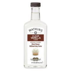 Watkins Clear Vanilla Flavor, 11 oz (Liquid, Shelf Stable)