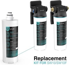 Frizzlife SW10-HF Replacement Housing Kit With PLC10 Filter Cartridge Inside…