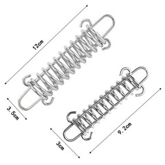 Shade Sail Springs Tension 10 Kit for Triangle Rectangle Sun Shade Sail