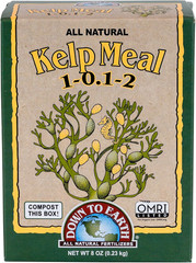 Down to Earth Organic Kelp Meal Fertilizer Mix 1-0.1-2, 0.5 Lb