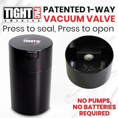 Tightpac Tent 0.57 Liters Liter/6 Ounce Black 1.0 Count Food Grade Recyclable