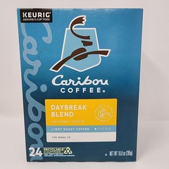 Keurig Caribou Coffee Daybreak Blend Light Roast Pods (96 K-Cups) Exp 07/09/2026
