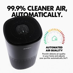 PuroAir 240 HEPA Air Purifiers for Home Large Rooms – Up To 1000 Sq Ft (2 Pack)