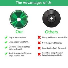12PCS 100mm Indestructible Disc for Grinder Indestructible Disc Cut Everything