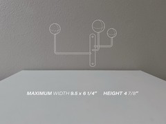 Mid Century Hooks Coat Rack Entryway Organizer Modern Minimalist Wall Art Decor