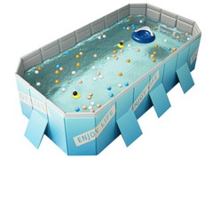 For Kids & Adults Foldable Summer Swimming Pool Garden Outdoor Non-Inflatable