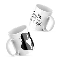 Personalized mug with text photo name logo personalized gift funny coffee mug 04