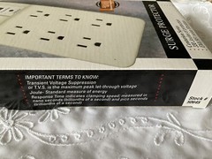 Surge Protector 2each 120 Volts 60 HZ 15 AMPS 6 Plug ACCO 50645 Centurion Series