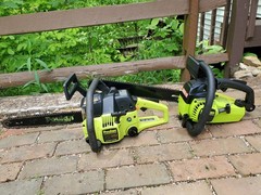 2 Poulan Chainsaws Pair Of Chain Saws Both Run