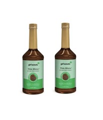 2x GIRL SCOUTS Sugar Free THIN MINT 1L Syrup For Coffee Baking Desserts