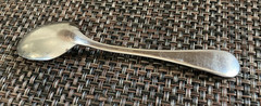 Christofle France Acier Berry Teaspoon Flatware 5 7/8″