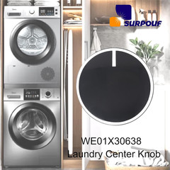 2Pcs WE01X30638 Laundry Center Knob Fits for GE GUD27ESPM0DG、GUD27ESPM1DG、GUD27G