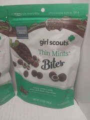 Girl Scouts Thin Mints Bites 5.5 Oz Pack Of 2 New Exp 04/15/2027