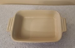 Le Creuset Rectangular Baking Dish Casserole Red Stamped 07-28
