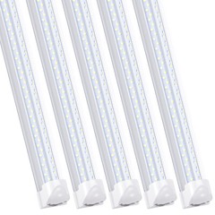 120W T8 8FT LED Shop Light 2FT 4FT 6FT LED Tube Light Linkable Shop Lamp Fixture