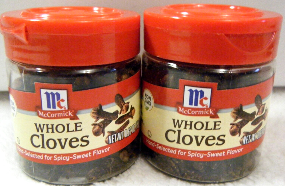 McCormick Whole Cloves 0.62 oz each , 2-Pack ***SHIPS FAST***