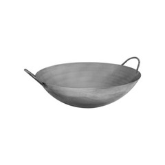 22” Carbon Steel Wok Pan Gourmet Chef Chinese Traditional Wok Cookware