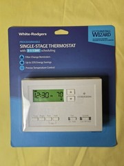New Emerson P210 ~ Single Stage 5-1-1 Day Programmable Thermostat