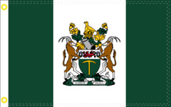 Rhodesia Original Collectors Item Banner Flag 2X3 Feet 100% American Flag Brass