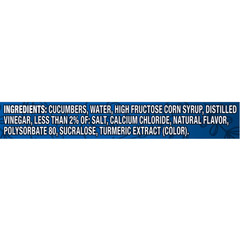 (2 pack) Vlasic Sweet Baby Whole Pickles, 24 fl oz