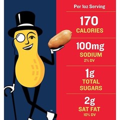 PLANTERS Salted Cocktail Peanuts, Party Snacks, Plant Based Protein 16oz 1
